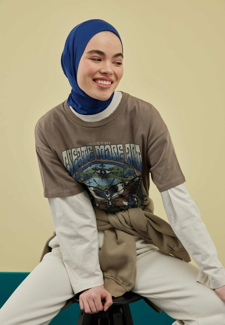 Athletic Hijab Royal Blue