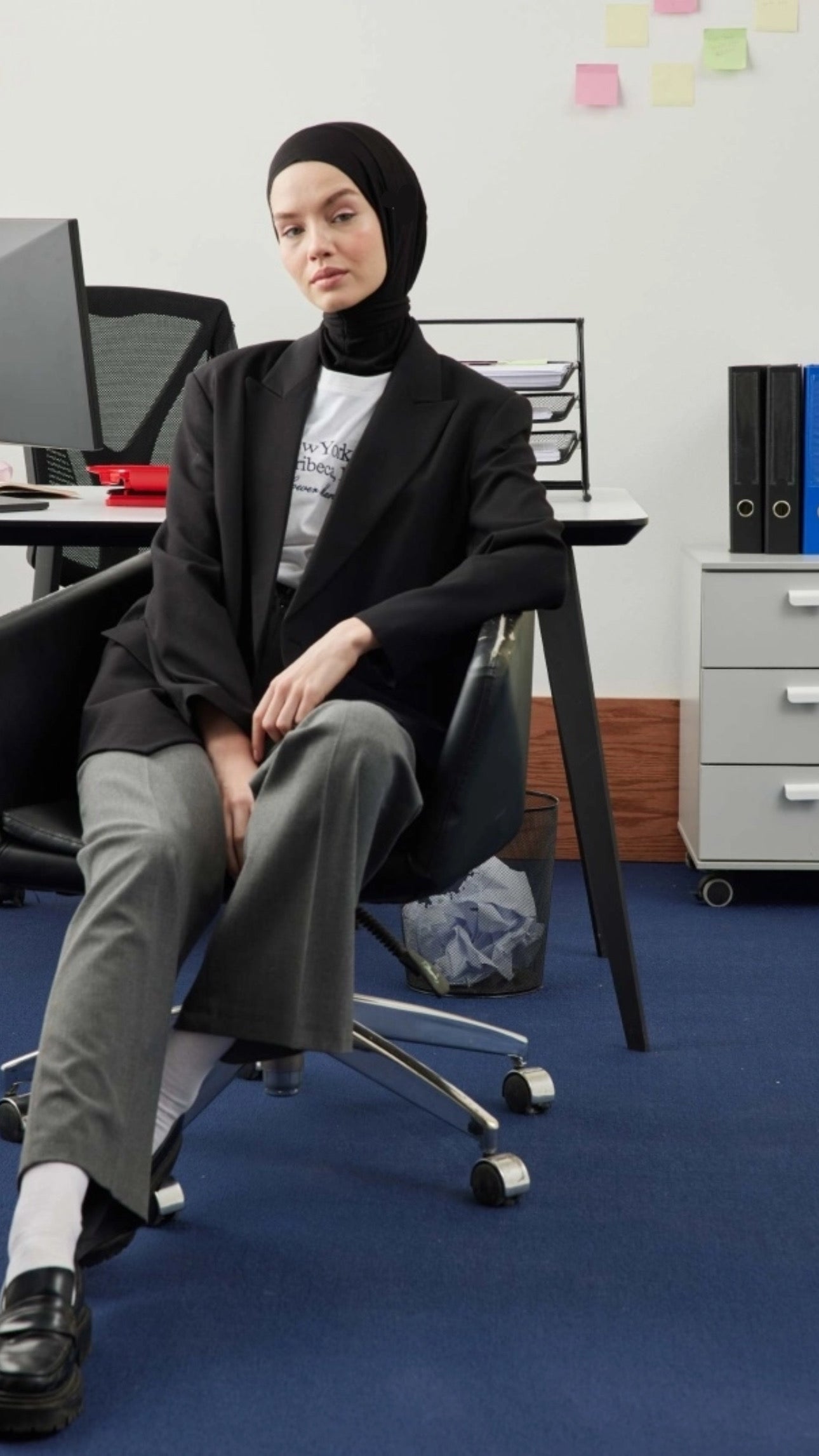 Athletic Hijab Black