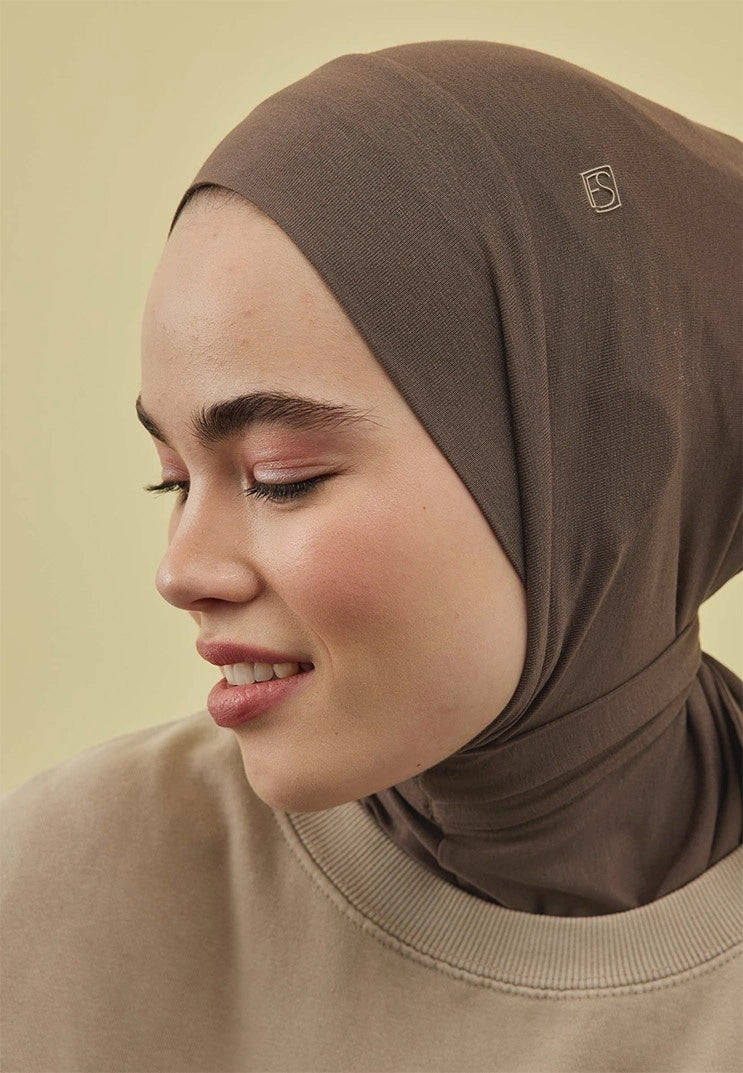 Athletic Hijab Coffee