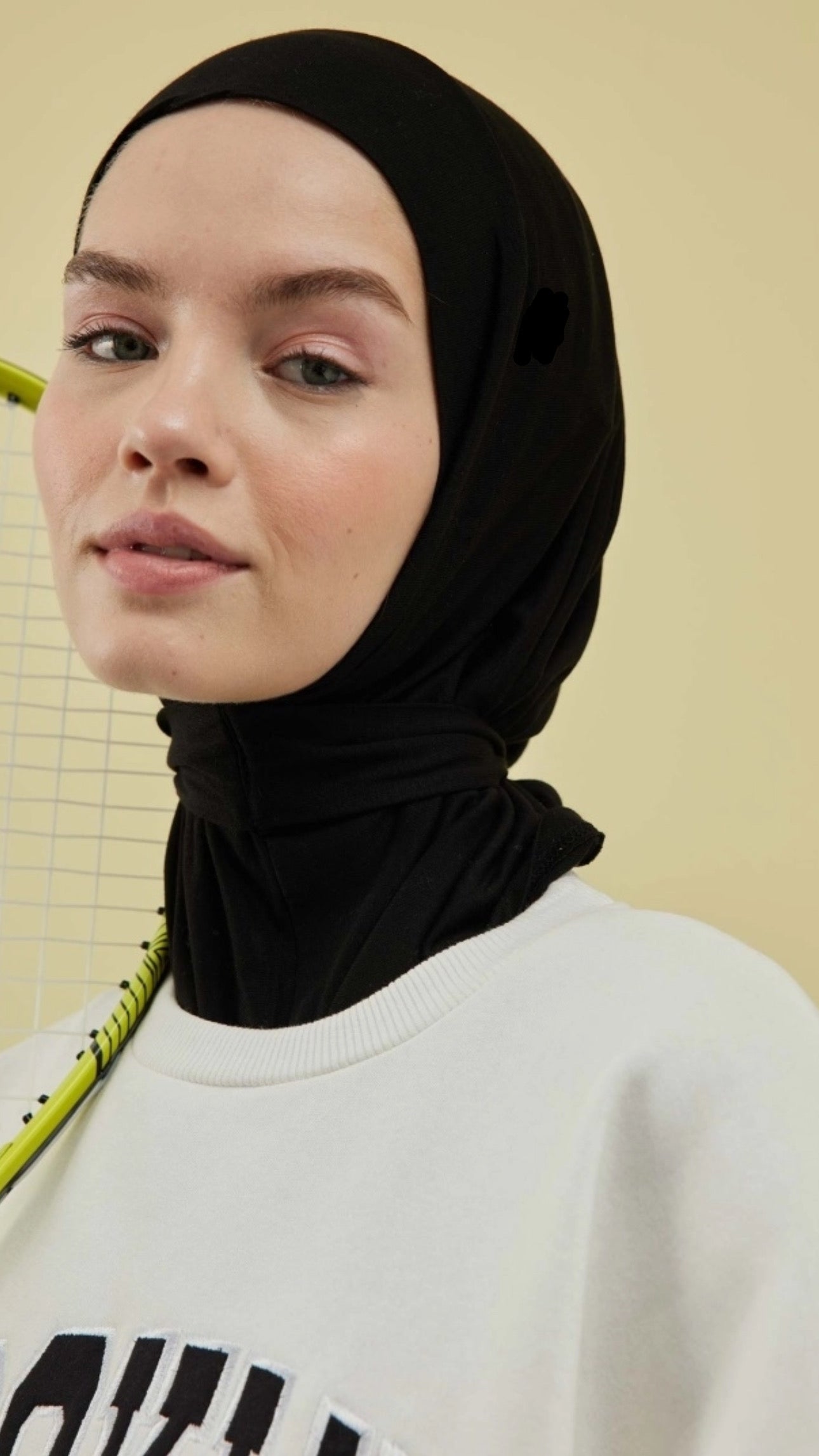 Athletic Hijab Black