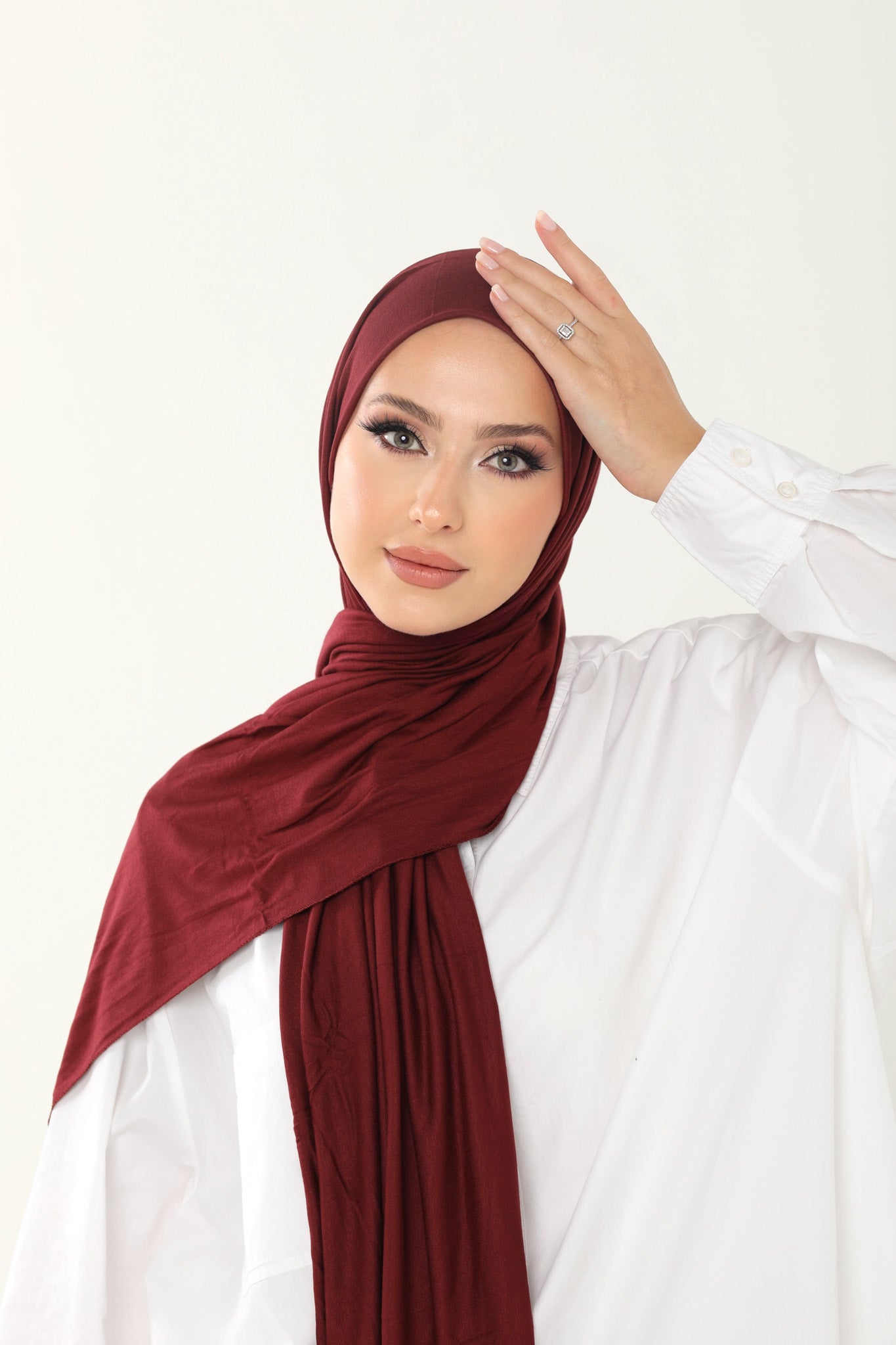 Luxury Jersey Burgundy