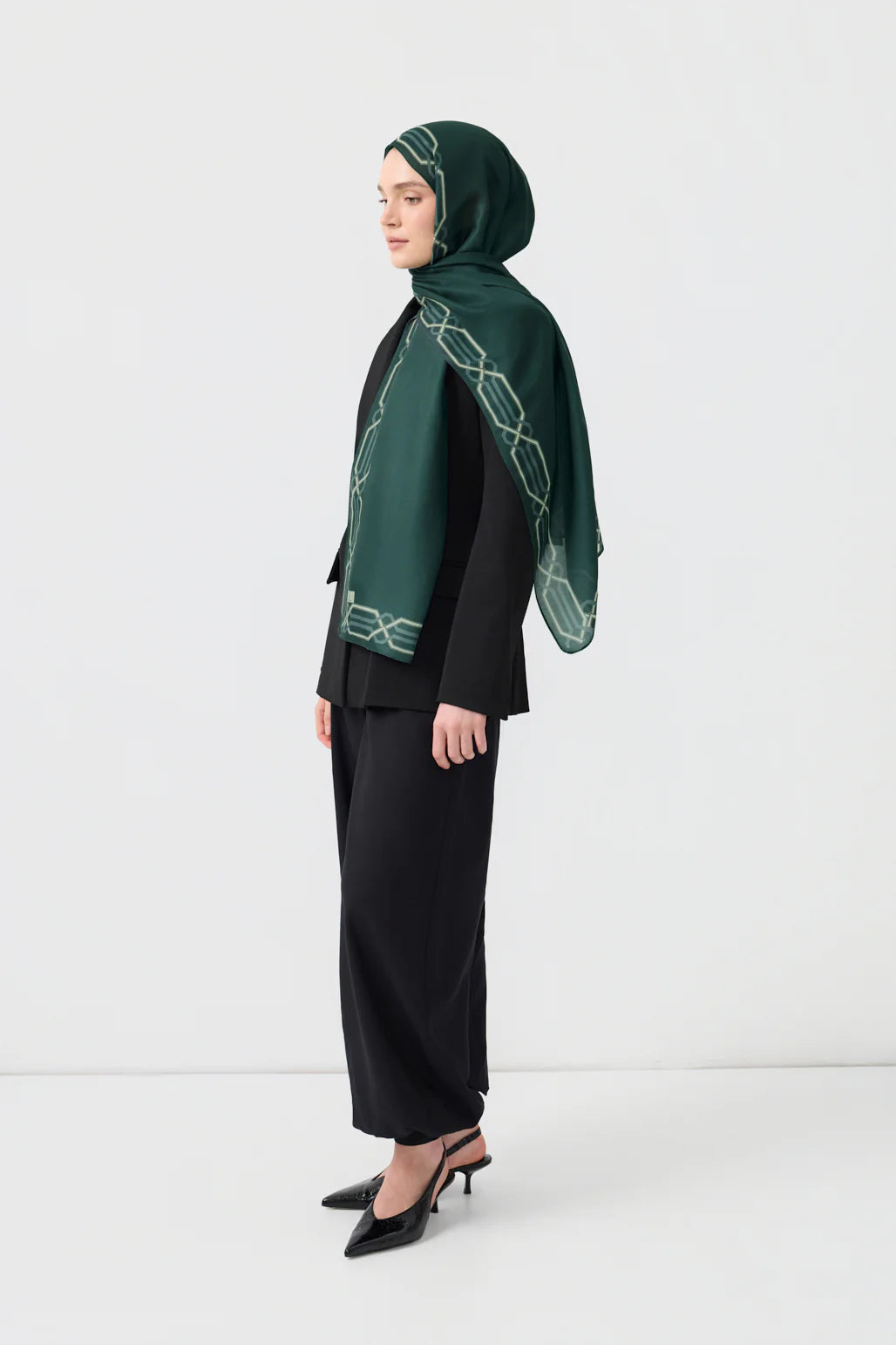 Heritage Hijab Emerald