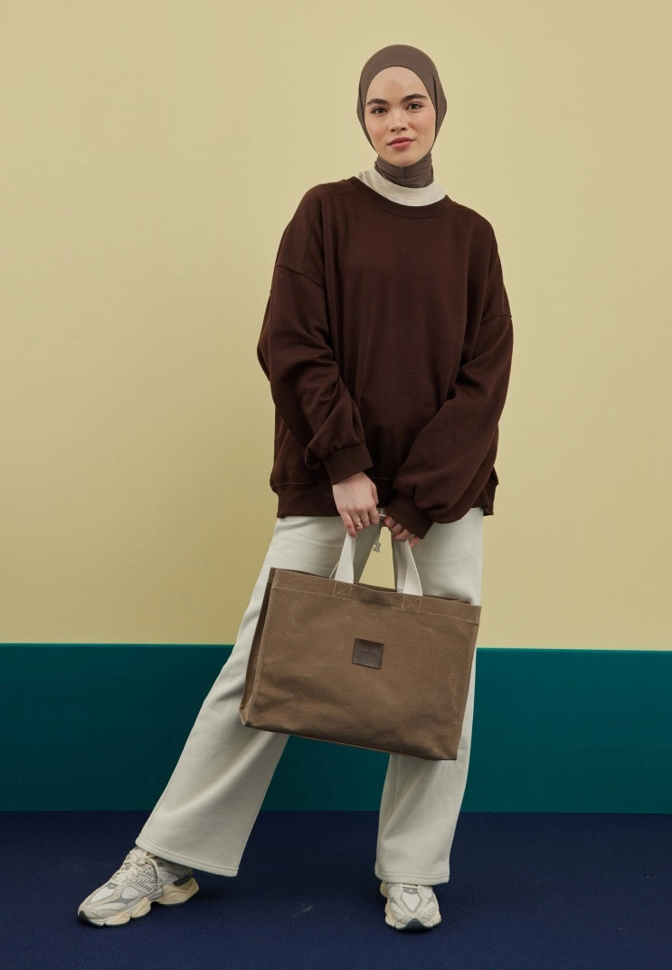 Athletic Hijab Mocha
