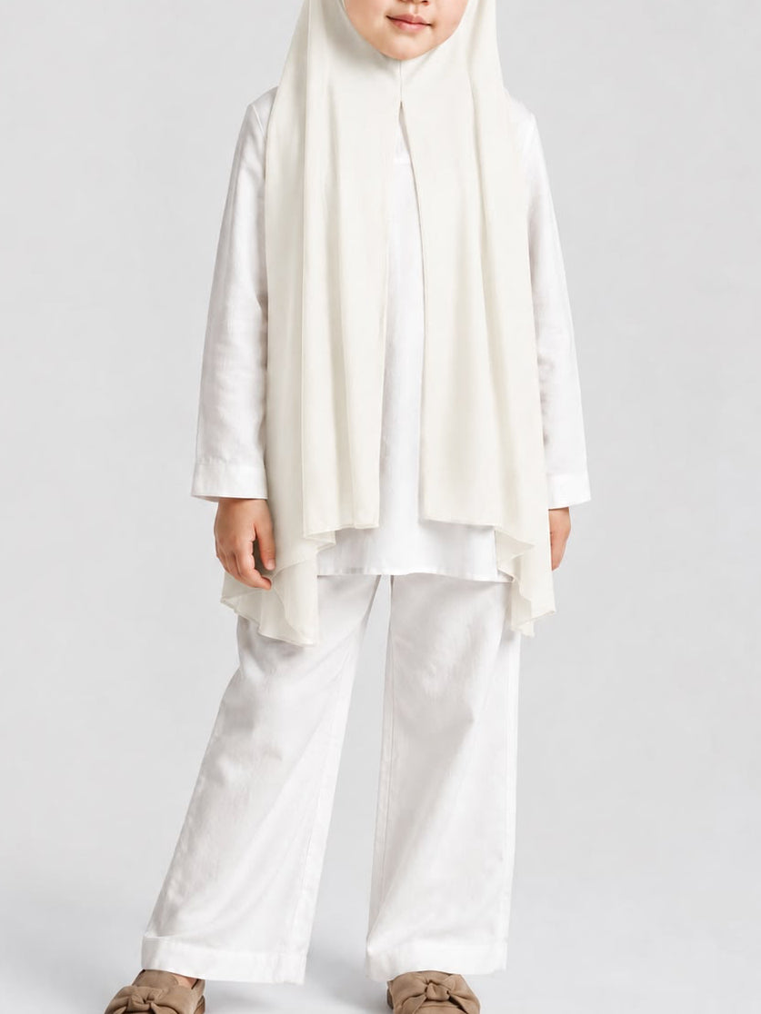 Kids Instant Jersey- Marshmallow