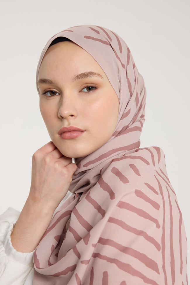 Dusty Pink Stripes