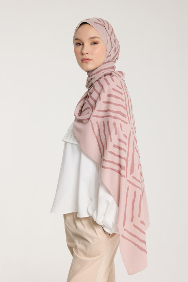 Dusty Pink Stripes