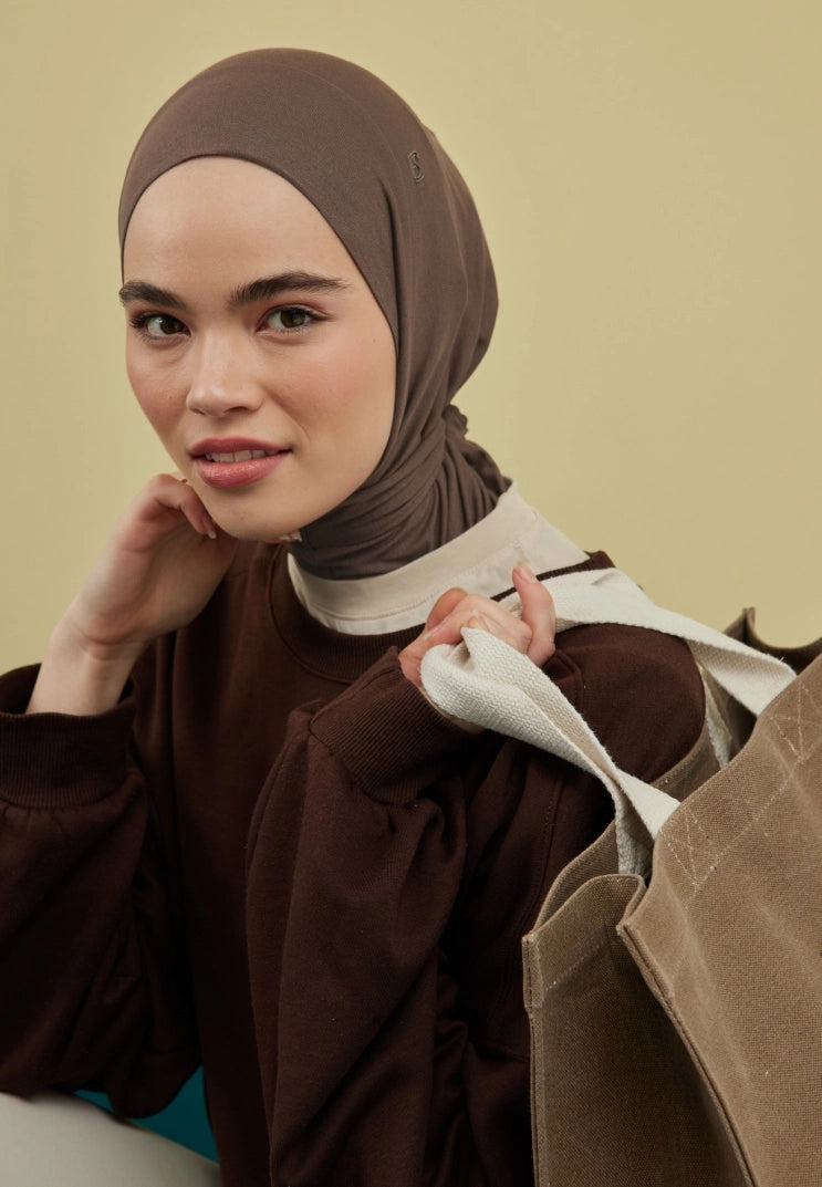 Athletic Hijab Mocha