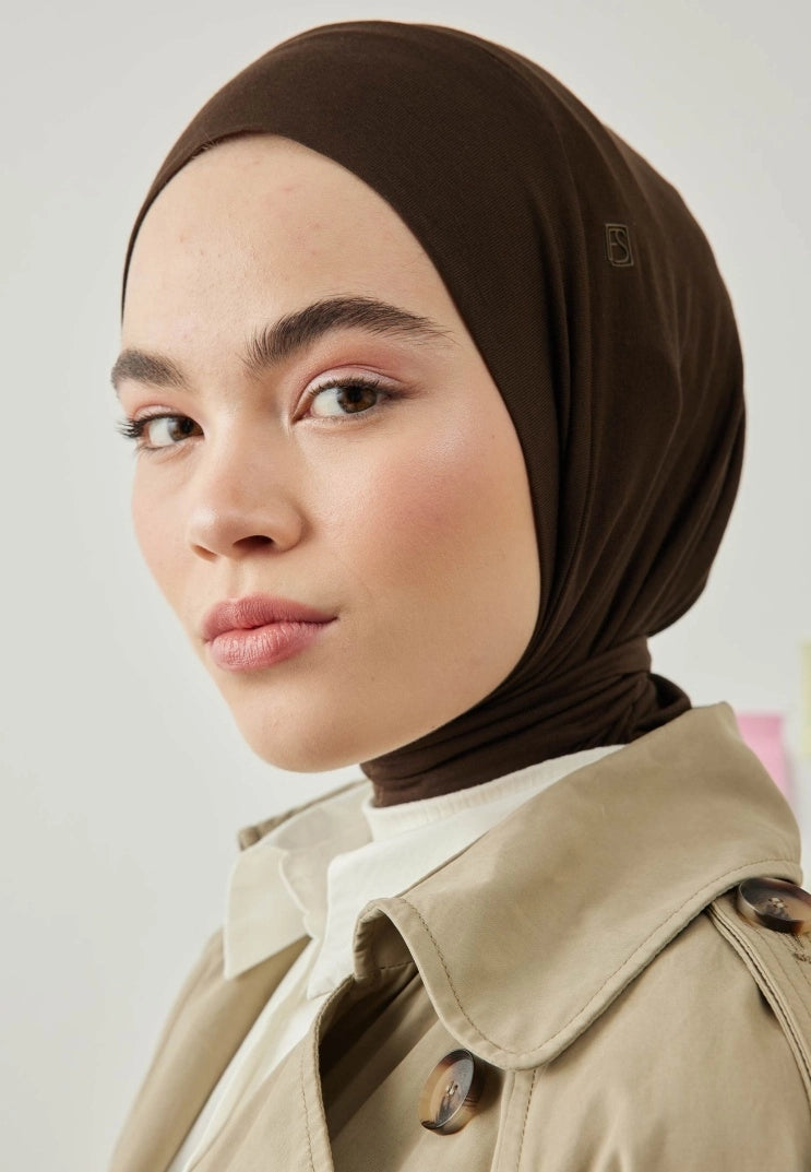 Athletic Hijab Chocolate