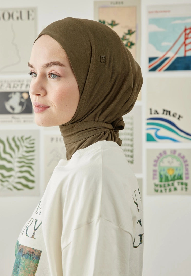 Athletic Hijab Khaki