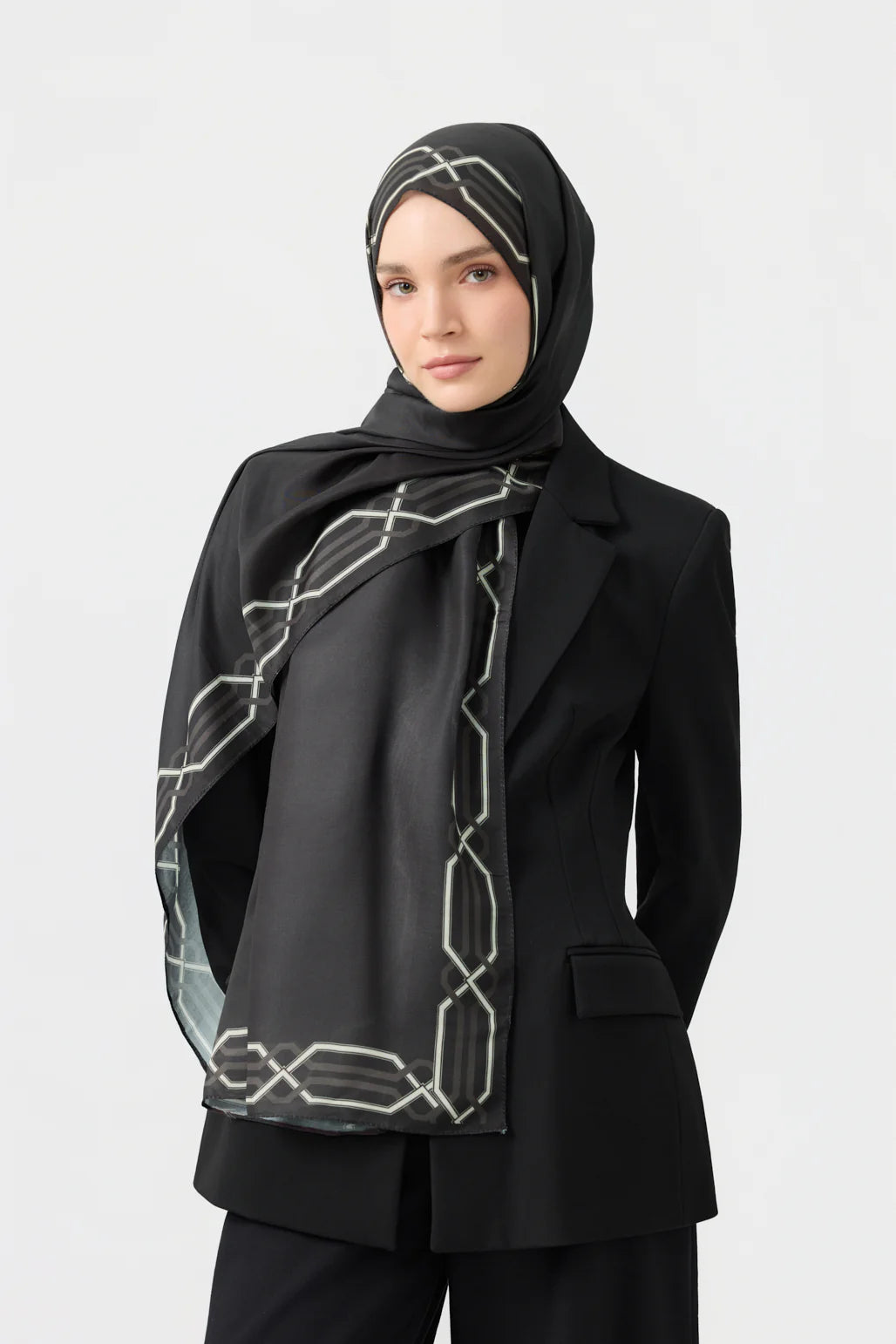 Heritage Hijab Anthracite