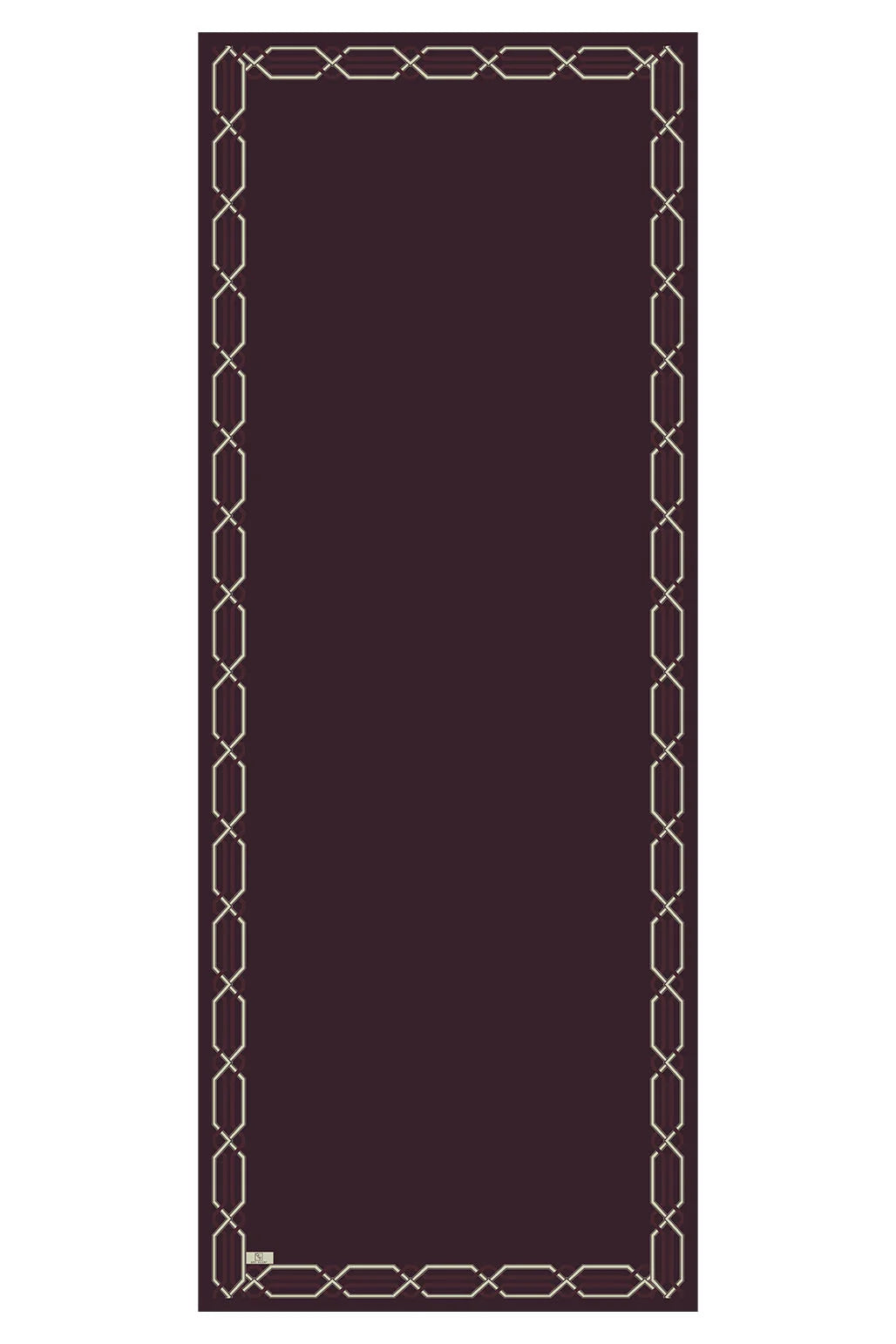 Heritage Hijab Aubergine