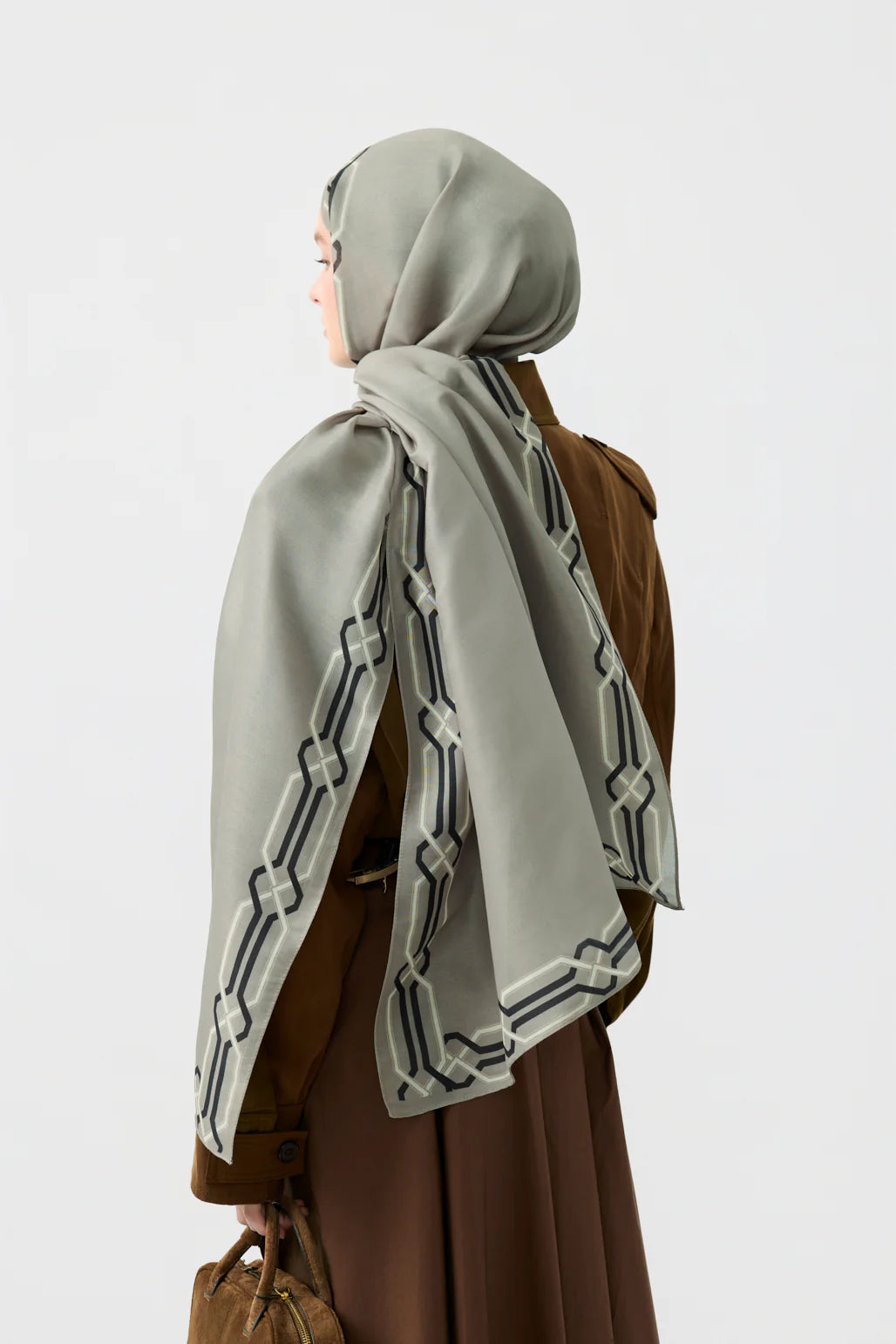 Heritage Hijab Light Sage