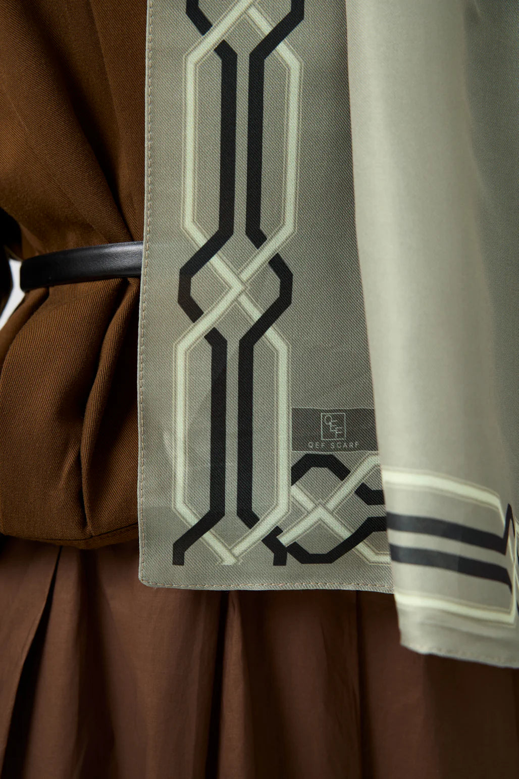 Heritage Hijab Light Sage