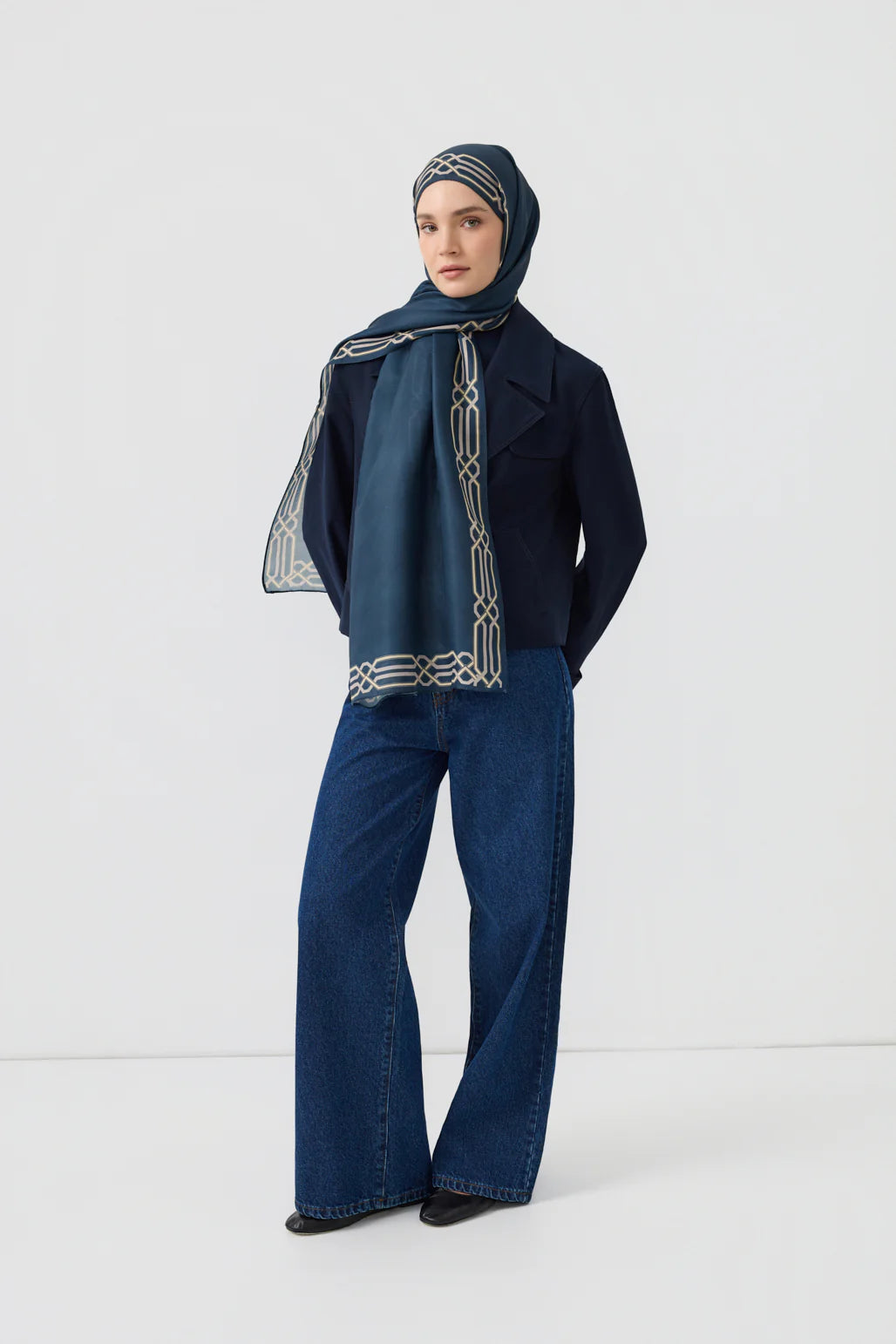 Heritage Hijab Teal